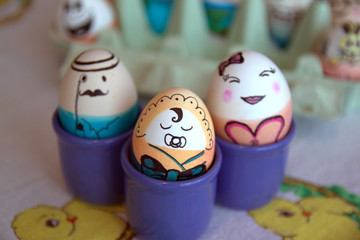 wielkanocna jajka © Argiz