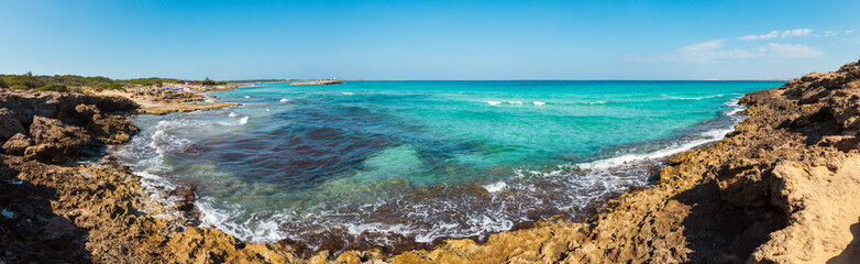 Beach Punta della Suina, Salento, Italy