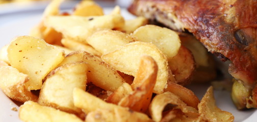 chicken with potatoes