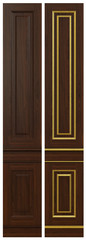 Texture of wood panels as a background.