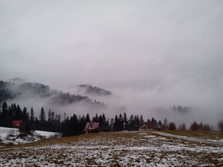 Mgła w górach