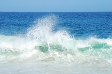 Waves on the beach