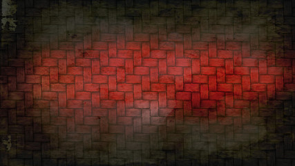 Fototapeta na wymiar Cool Red Grunge Texture Background Image