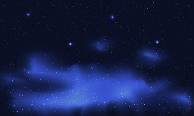 Fototapeta na wymiar Galaxy with star. Abstract background.