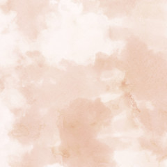 Colorful bright ink and watercolor texture on white paper background. Paint leaks and ombre effects. Hand painted abstract image.