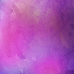 Colorful bright ink and watercolor texture on white paper background. Paint leaks and ombre effects. Hand painted abstract image.