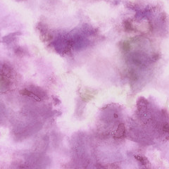 Fototapeta premium Colorful bright ink and watercolor texture on white paper background. Paint leaks and ombre effects. Hand painted abstract image.