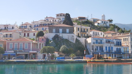 Naklejka na ściany i meble Poros Island. Greece