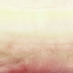 Colorful bright ink and watercolor texture on white paper background. Paint leaks and ombre effects. Hand painted abstract image.