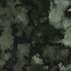 Colorful bright ink and watercolor texture on white paper background. Paint leaks and ombre effects. Hand painted abstract image. © artistmef