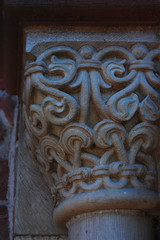 detail of an old wall