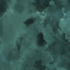 Colorful bright ink and watercolor texture on white paper background. Paint leaks and ombre effects. Hand painted abstract image.