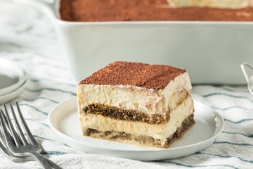Sweet Homemade Italian Tiramisu Dessert