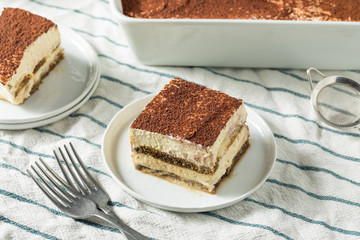 Sweet Homemade Italian Tiramisu Dessert