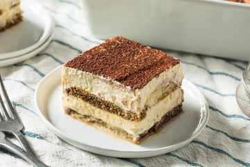 Sweet Homemade Italian Tiramisu Dessert