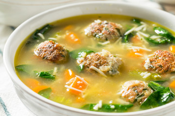 Homemade Italian Wedding Soup