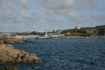 Fototapeta na wymiar Plymouth on the sea