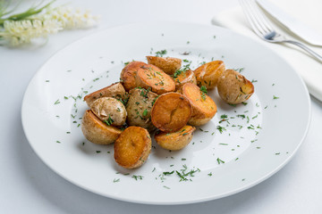 baked mini potatoes