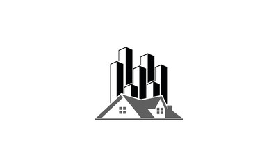 House and skyscraper icon