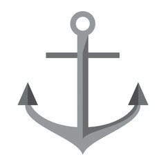 Anchor marine symbol cartoon