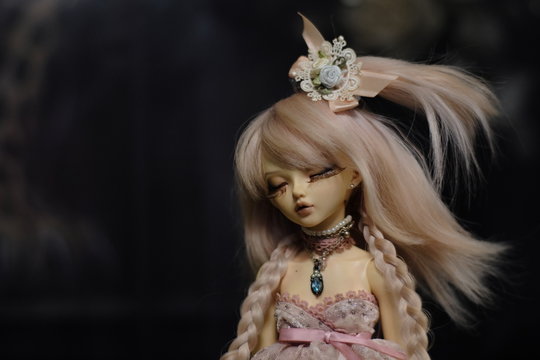 Asian jointed doll