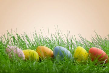 Easter eggs painted.