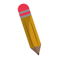 Pencil wooden symbol cartoon