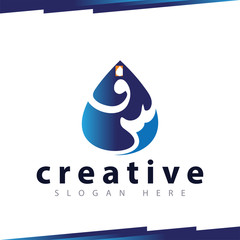 Arabic Oil Logo template