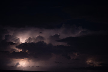 Fototapeta na wymiar Thunder Storm