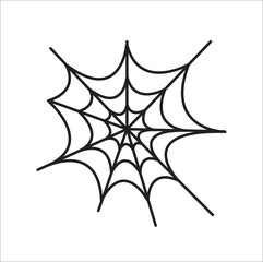 Spider net vector - Vector