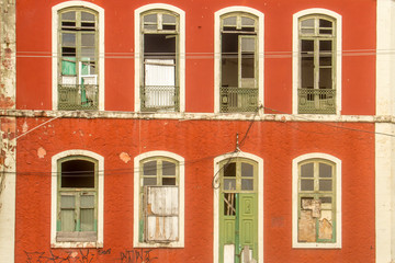 facade of an old house