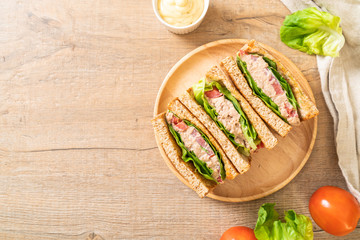 Homemade Tuna Sandwich