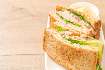 Homemade Tuna Sandwich