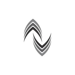 Obraz premium Up and Down arrow logo design