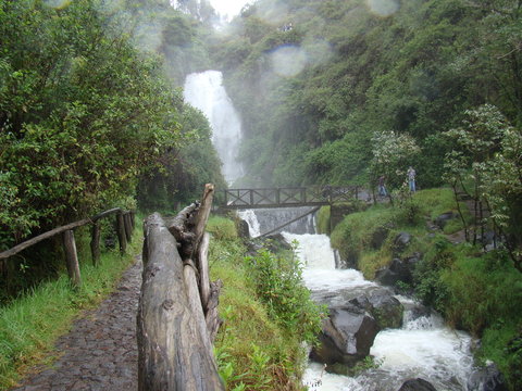 chorrera, cascada, naturaleza