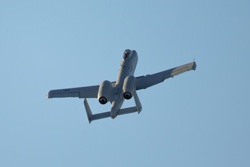 A-10 Thunderbolt II in beautiful light