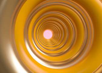 Primitive geometric shapes abstract background, pastel colors, 3D render.