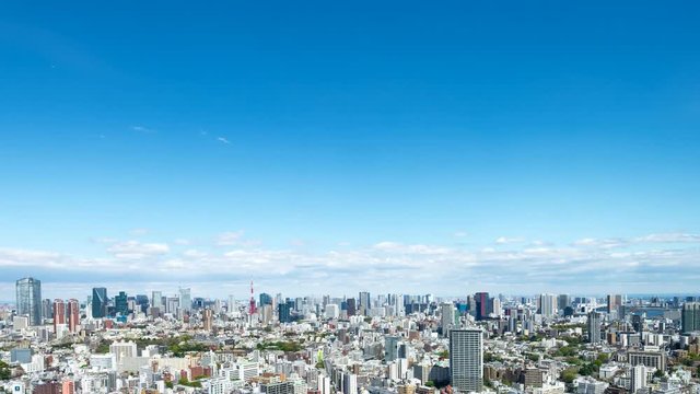 ４K・東京風景・タイムラプス