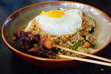 soup with meat and vegetables