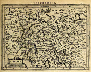 Obraz premium Old map