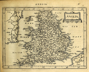Obraz premium Old map