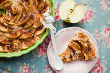 tasty homemade apple pie
