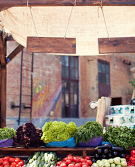 Farmers' food market