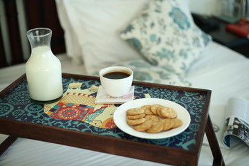 breakfast in bed