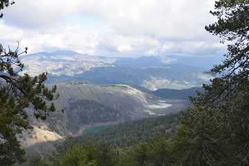 Troodos Mountains and Quarry View 1, Cyprus