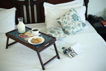 breakfast in bed