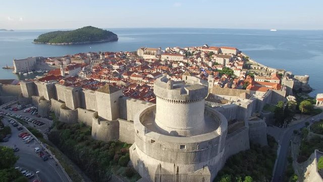 Kroatien Dubrovnik Drohne Old Town