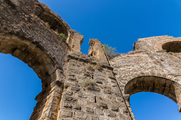 Ancient roman aqueduct