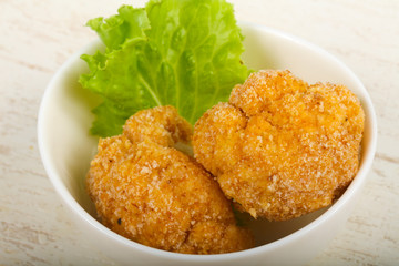 Crispy cauliflower