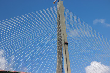 Atlantic Bridge, Panama near completion 